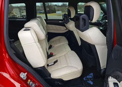 2017 Mercedes-Benz Gls 63 Amg 4Matic из США, поврежденный, VIN 4JGDF7FE7HA788322